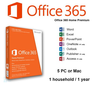 office 365 home vs business premium